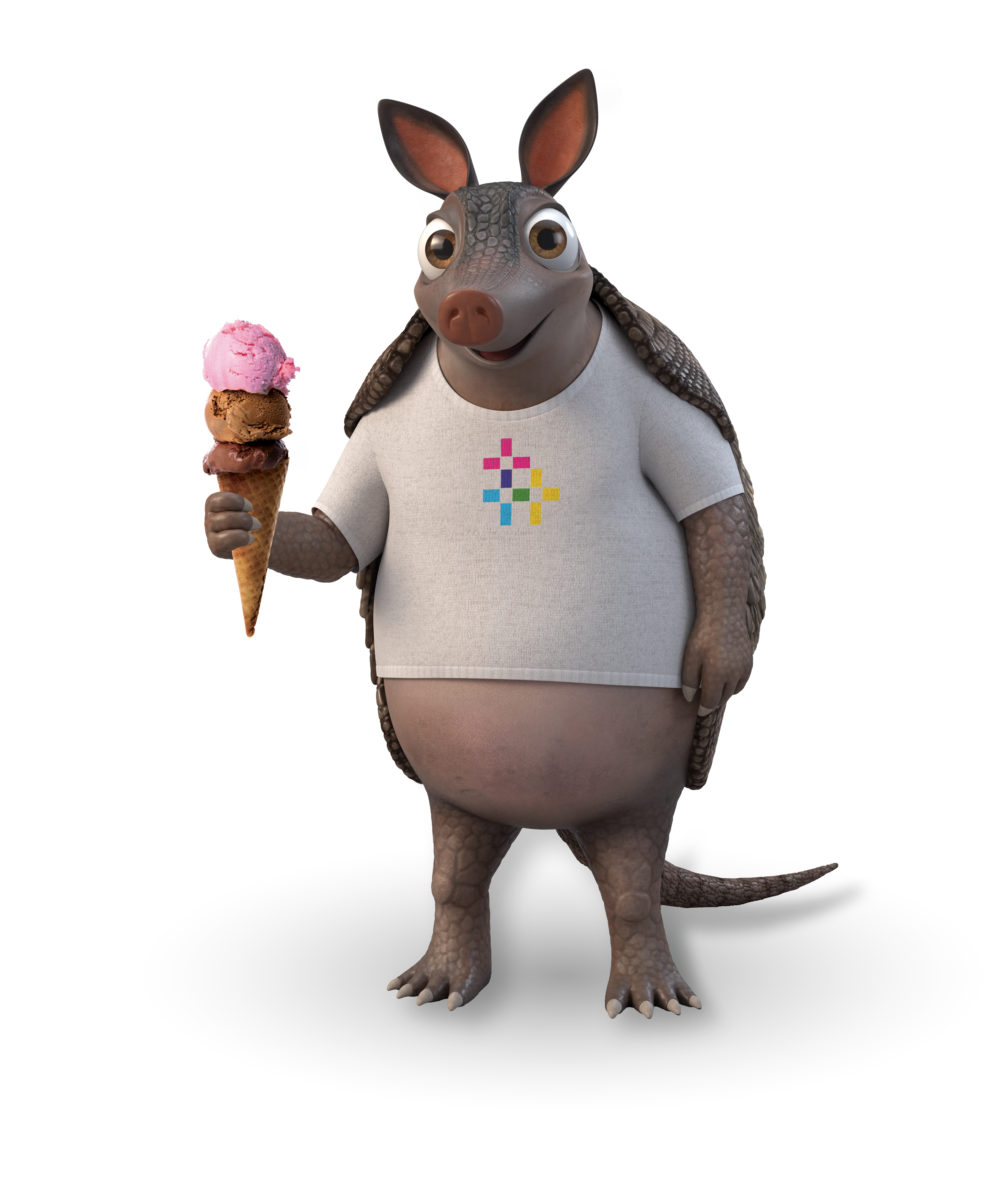 Hugo with ice cream