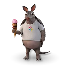 Hugo with ice cream