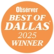 Dallas Observer Best of Dallas 2025 Award winner logo
