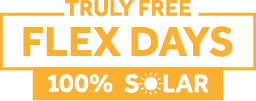 Reliant Truly Flex Days 100% Solar plan