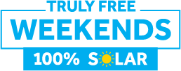 Truly Free Weekends 100% Solar