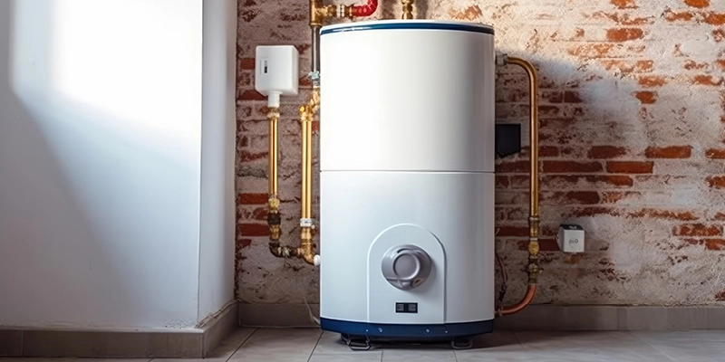 Heat pump water heater in the basement