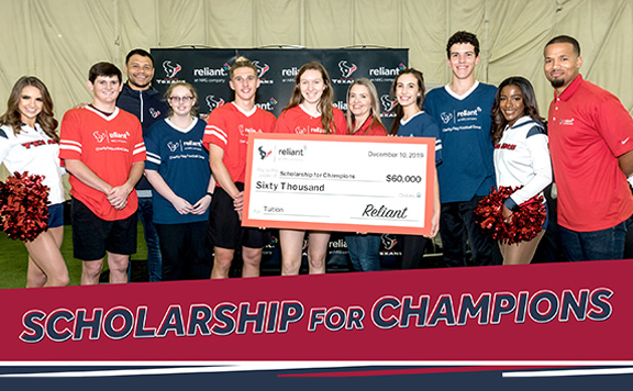 Reliant and the Houston Texans: teaming up in the community
