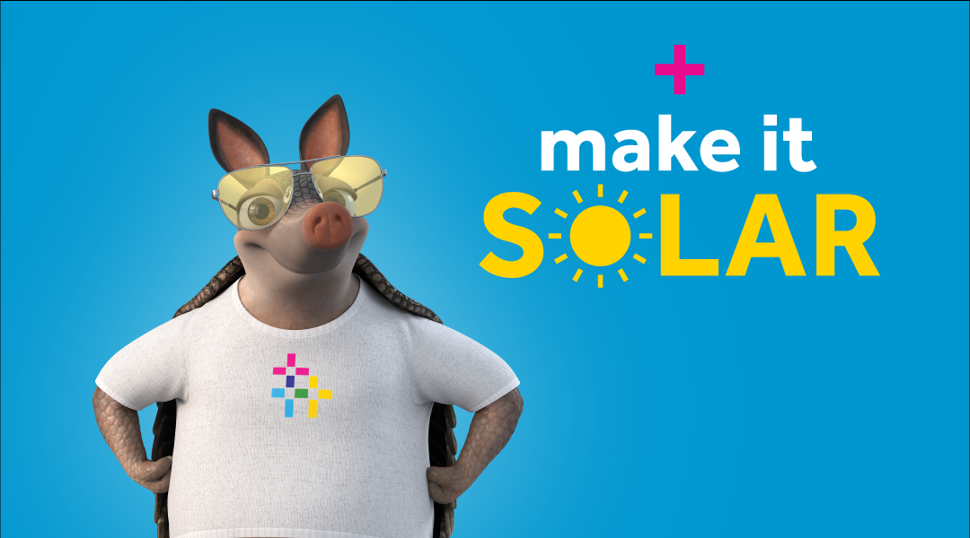 Go solar without the panels
