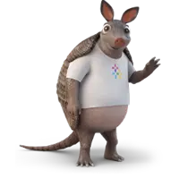 Hugo standing around and waiving