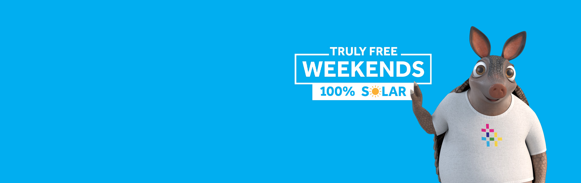Truly Free Weekends con energía 100% Solar
