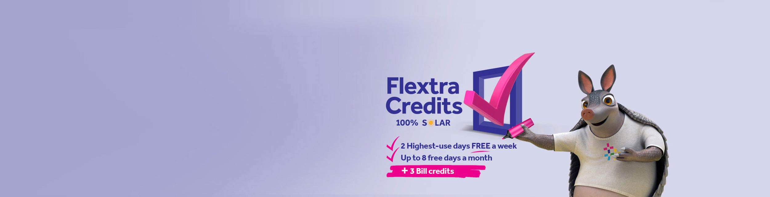 Flextra Credits 100% Solar
