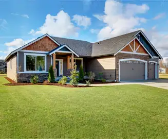 one story home in new subdivision