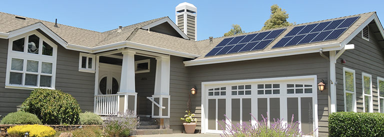 Rooftop home solar
