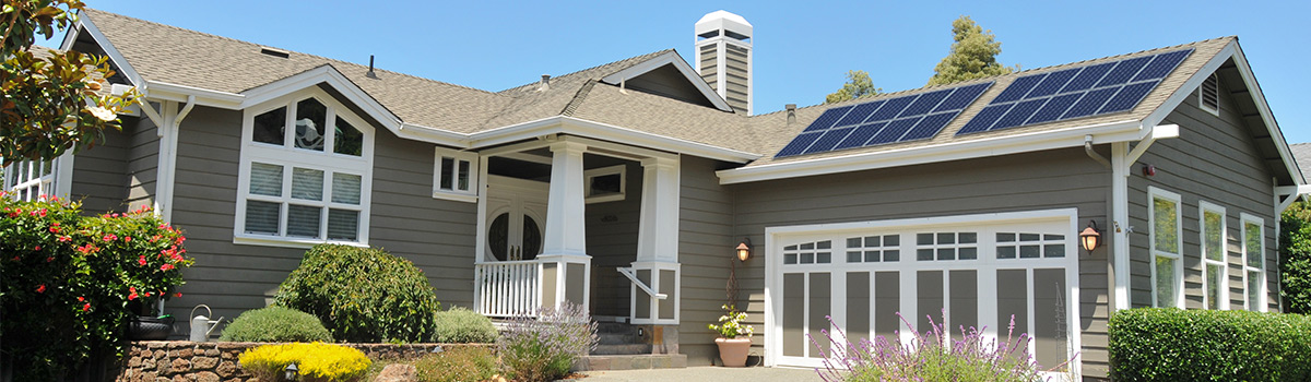 Rooftop home solar
