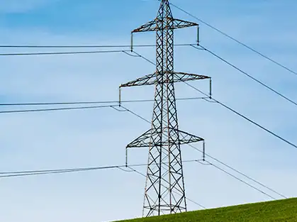 Image of an electricity tower