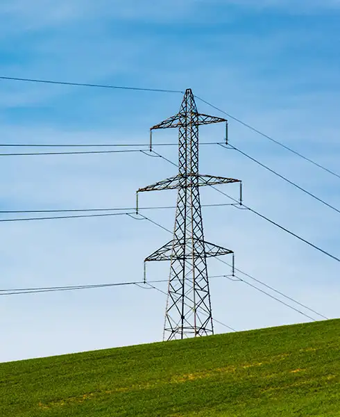 Image of an electricity tower