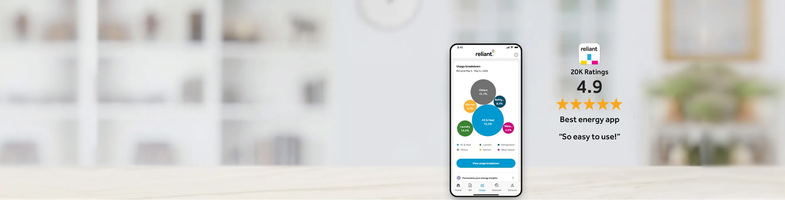Download the Reliant mobile app on Apple or Android
