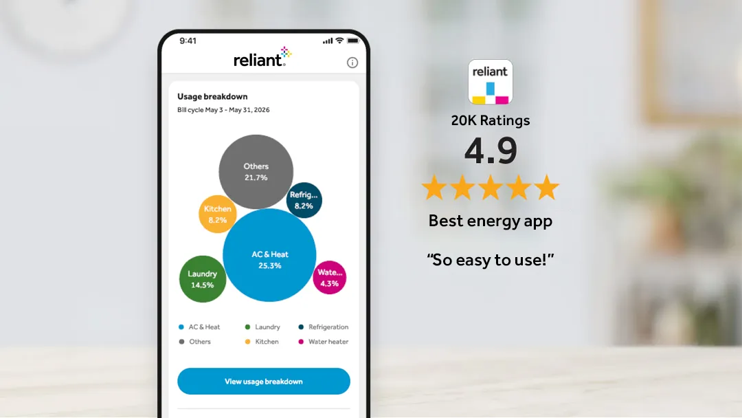 Download the Reliant mobile app on Apple or Android

