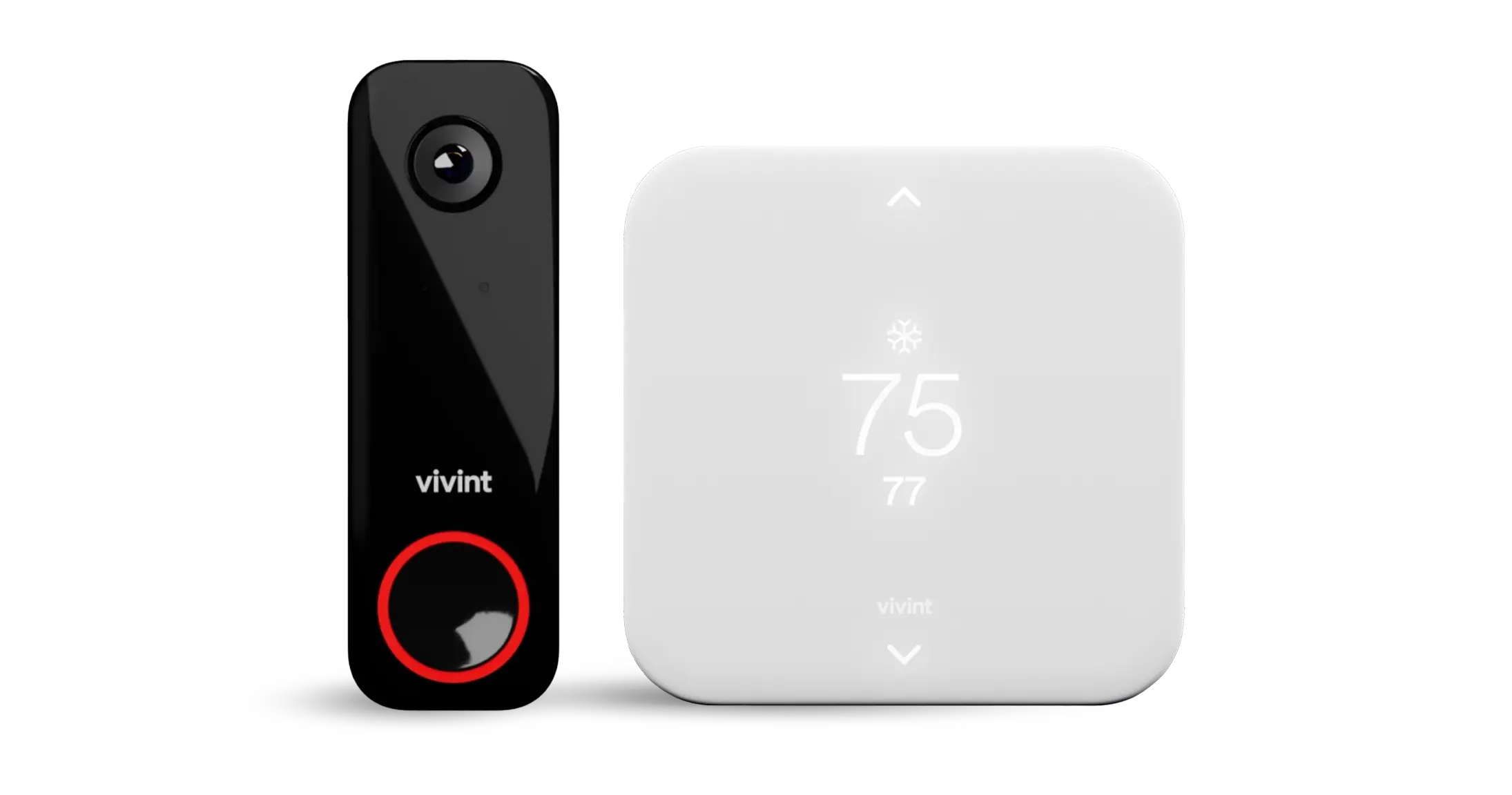 vivint doorbell and thermostat