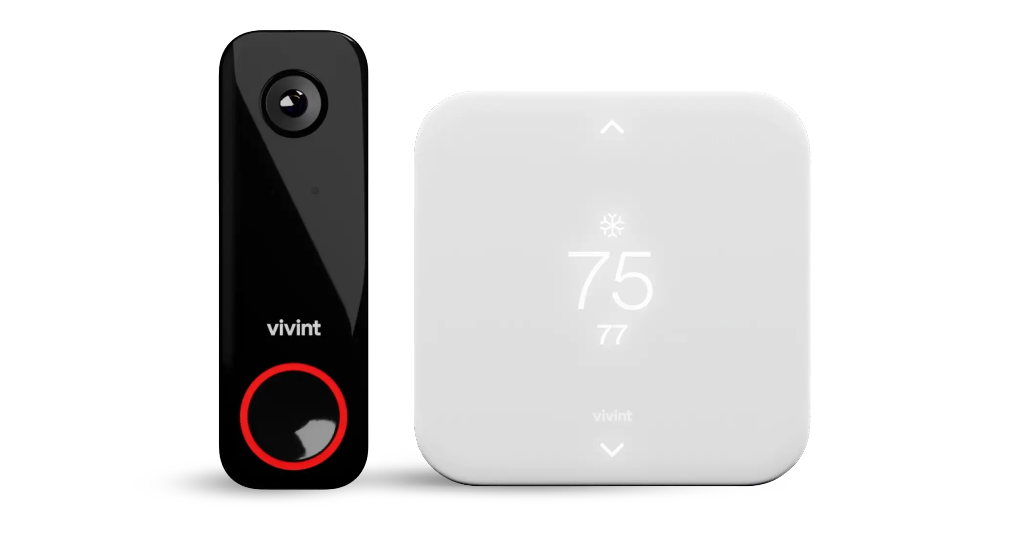 vivint doorbell and thermostat