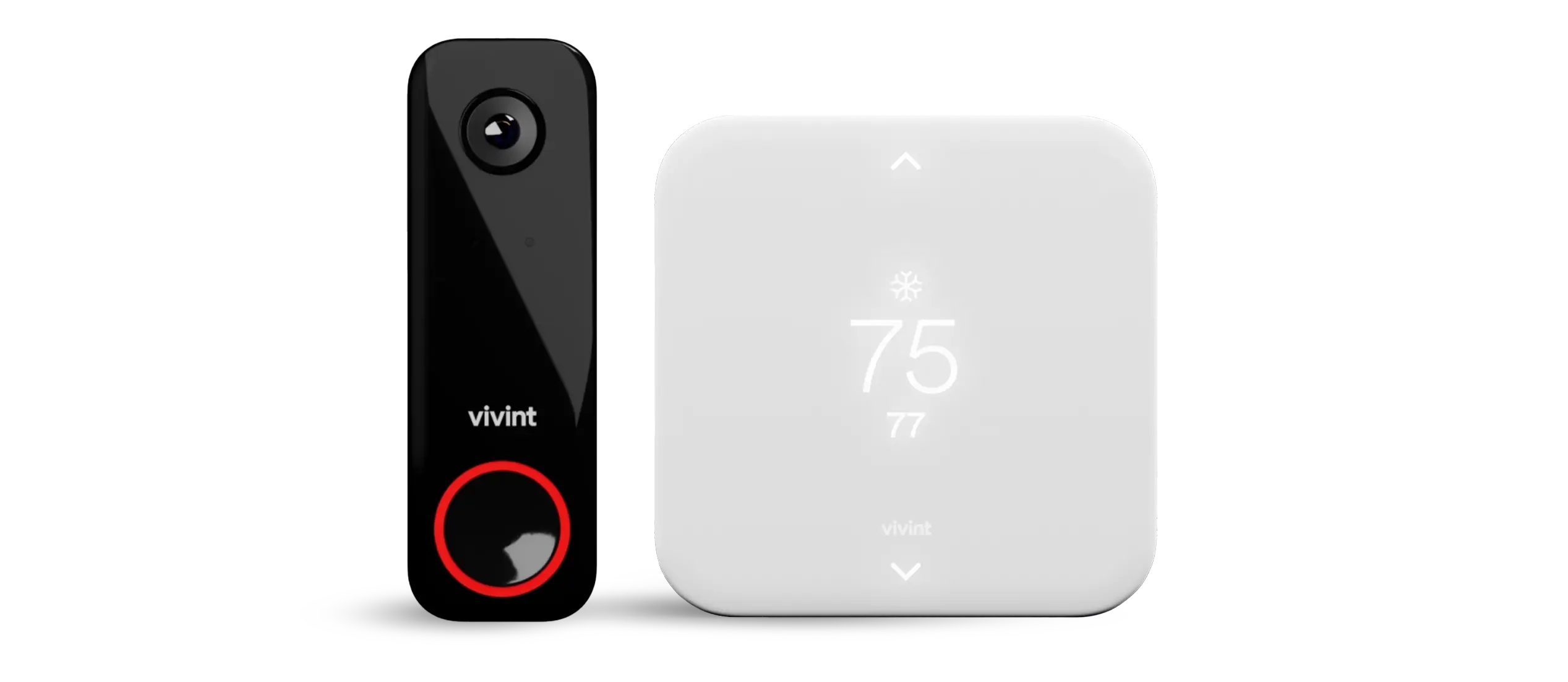 vivint doorbell and thermostat