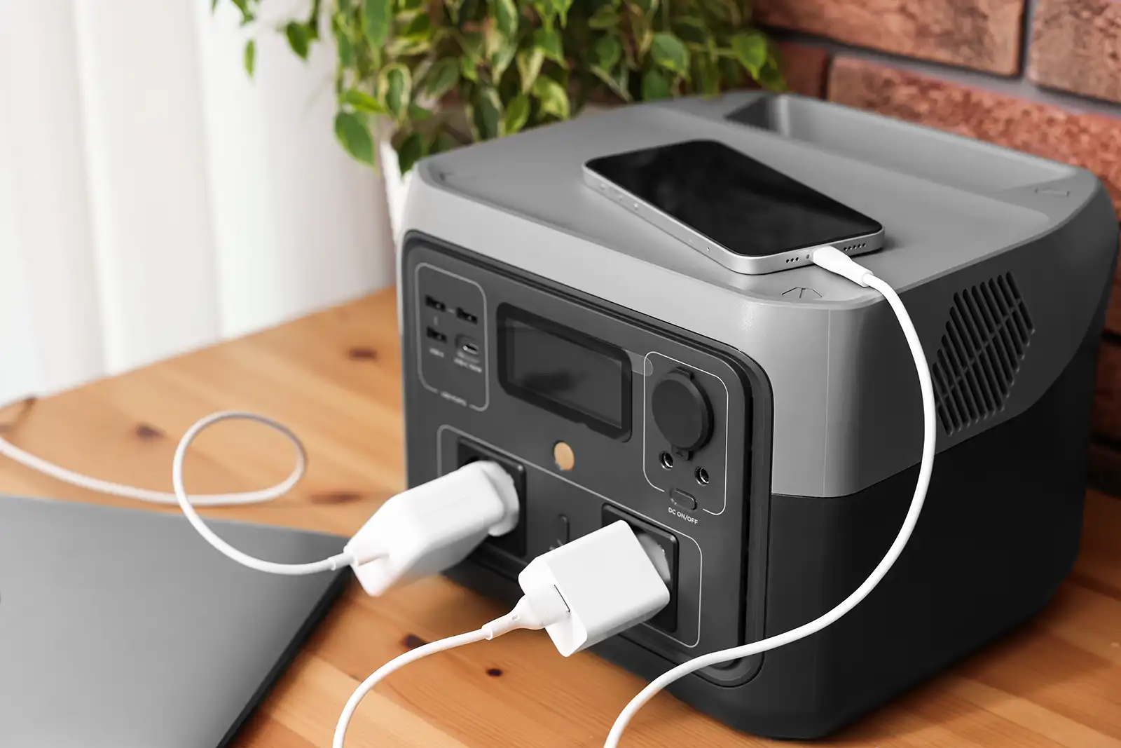 Portable phone charger and electric generator