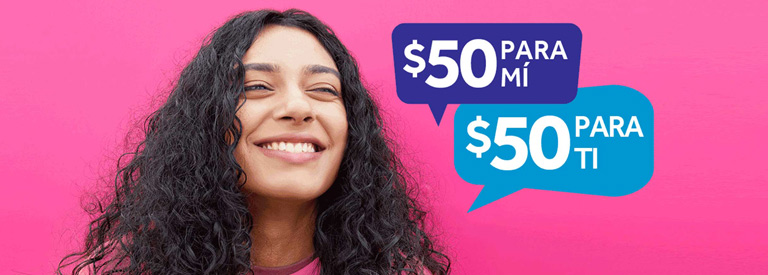 Este verano, recibe créditos de factura de $50 al referir a familiares y amigos
