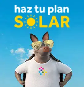 Image of Hugo with the Make It Solar Logo