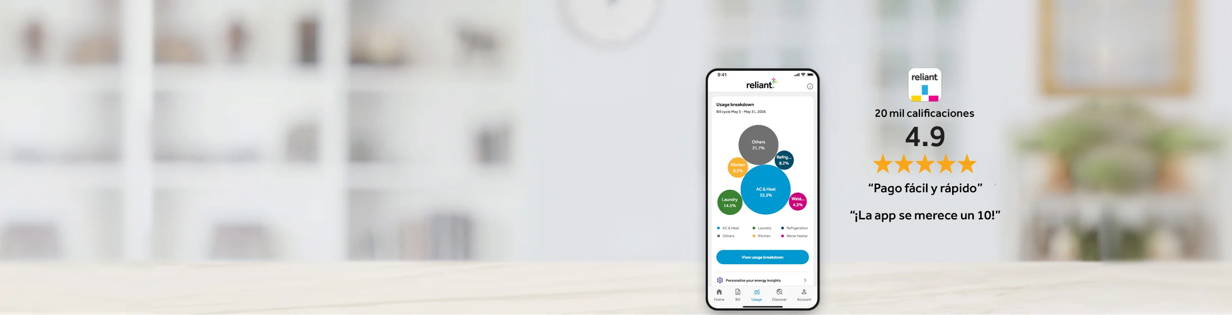 Descarga la app Reliant para Apple o Android
&nbsp;
