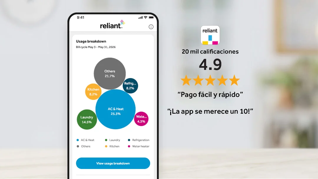 Descarga la app Reliant para Apple o Android
&nbsp;
