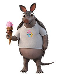 Hugo with ice cream